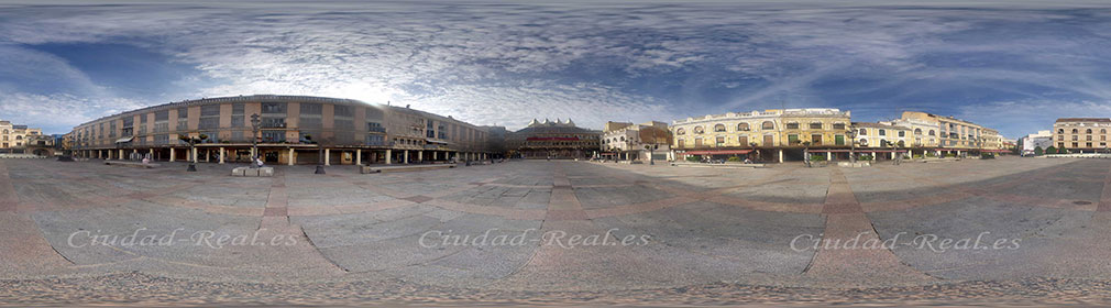 Panorámica de la Plaza Mayor de Ciudad Real