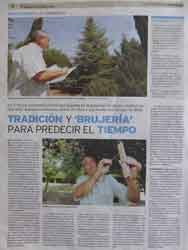 Articulo publicado el 9 de agosto de 2015 en el Diario La Tribuna de Ciudad Real