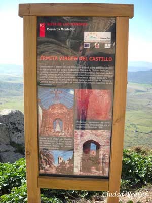 Castillo ermita de la Virgen del Castillo. Chillón (Ciudad Real)