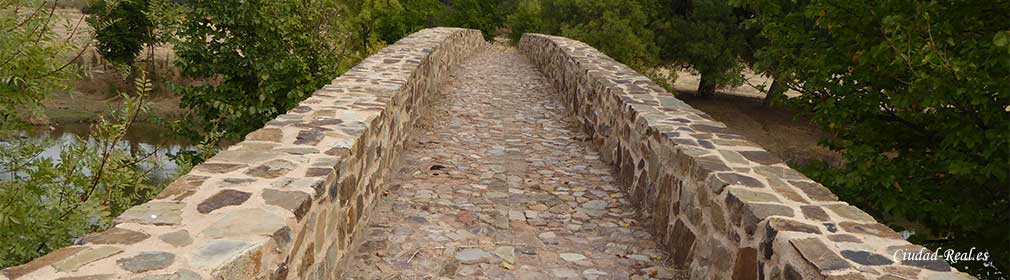 Puente de las Ovejas o Puente de las Merinas. Corral de Calatrava (Ciudad Real)