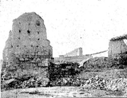 Antigua imagen de la muralla de Ciudad Real