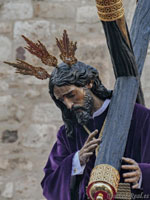 Hermandad de Jesus de Nazareno de Ciudad Real en el domingo de Pasión
