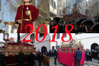 Procesión de la Hermandad del Cristo de Medinaceli del año 2018