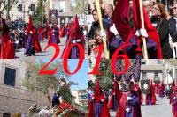 Procesión de la Hermandad de la Oracion en el Huerto de los Olivos del año 2016