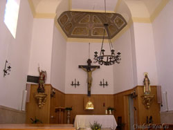 Interior de la Iglesia de la Poblachuela de Ciudad Real