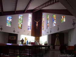 Interior de la Iglesia de los Angeles de Ciudad Real